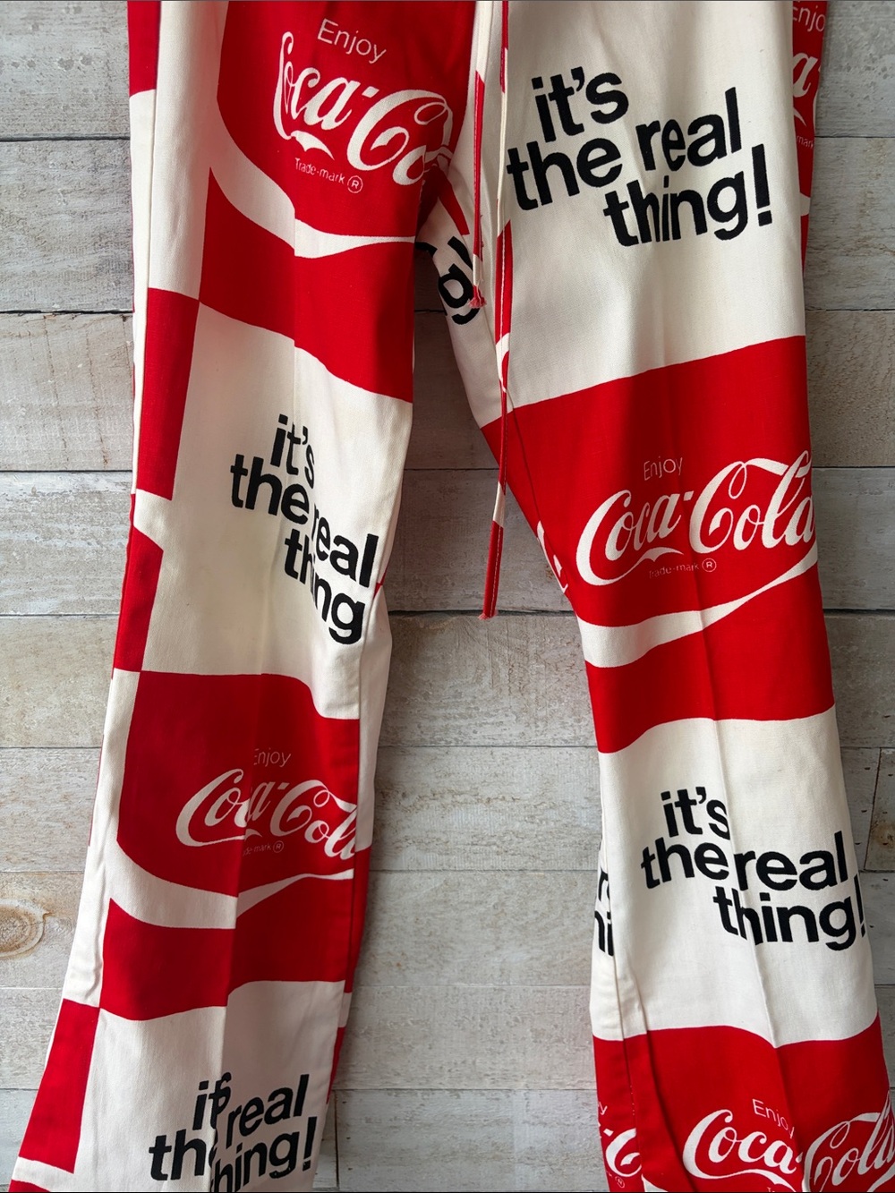 1970s Coca-Cola flare pants - Picture 8 of 13